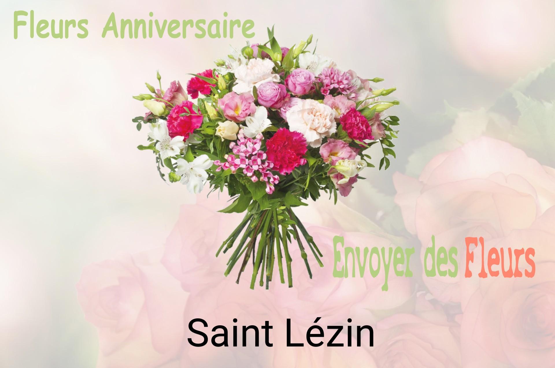 Bouquet de fleurs d’anniversaire livré à Saint-Lézin